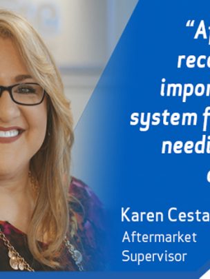 A Glimpse into Gilmore: Karen Cestarte, Aftermarket and Customer Service Supervisor